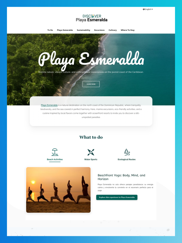 Discover Playa Esmeralda